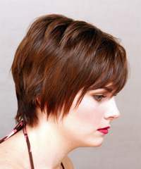 Casual Short Straight Hairstyle - click to view hairstyle information