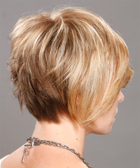 Casual Short Straight Hairstyle - click to view hairstyle information