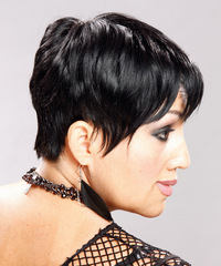Casual Short Straight Hairstyle - click to view hairstyle information