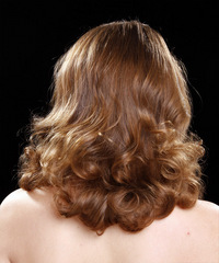 Formal Medium Curly Hairstyle - click to view hairstyle information