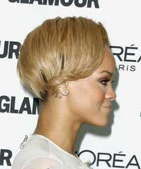 Rihanna Hairstyle - click to view hairstyle information