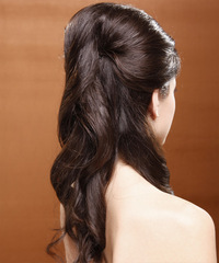 Formal Updo Long Curly Hairstyle - click to view hairstyle information