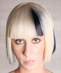 Alternative Medium Straight Hairstyle - click to view hairstyle information