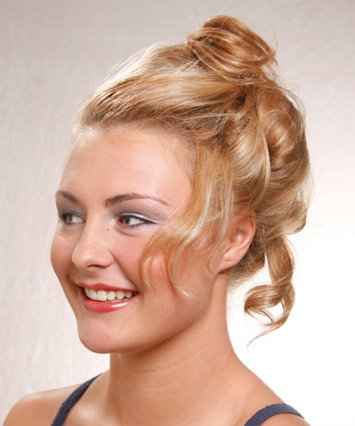 Updo Curly Hairstyles. Formal Updo Long Curly Hairstyle