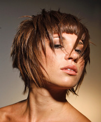 Alternative Short Straight Hairstyle - click to view hairstyle information