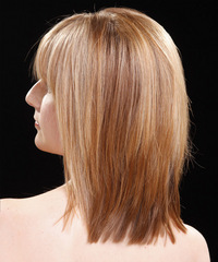 Casual Medium Straight Hairstyle - click to view hairstyle information