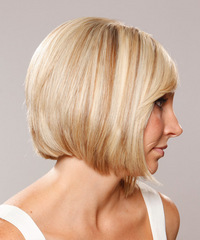 Casual Medium Straight Hairstyle - click to view hairstyle information