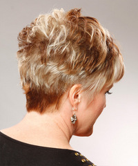 Formal Short Straight Hairstyle - click to view hairstyle information