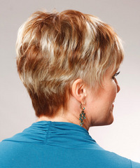 Formal Short Straight Hairstyle - click to view hairstyle information