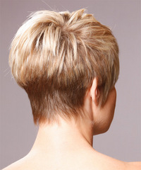 Alternative Short Straight Hairstyle - click to view hairstyle information