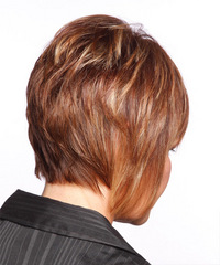 Formal Short Straight Hairstyle - click to view hairstyle information