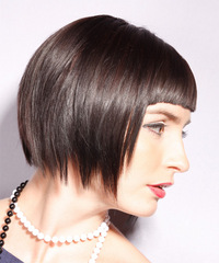 Alternative Short Straight Hairstyle - click to view hairstyle information