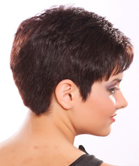 Casual Short Straight Hairstyle - click to view hairstyle information