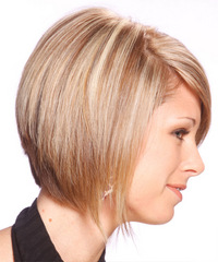 Formal Medium Straight Hairstyle - click to view hairstyle information