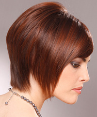 Formal Short Straight Hairstyle - click to view hairstyle information