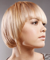 Alternative Medium Straight Hairstyle - click to view hairstyle information
