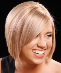 Formal Medium Straight Hairstyle - click to view hairstyle information