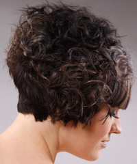 Alternative Short Wavy Hairstyle - click to view hairstyle information