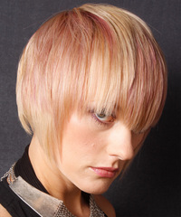 Alternative Medium Straight Hairstyle - click to view hairstyle information