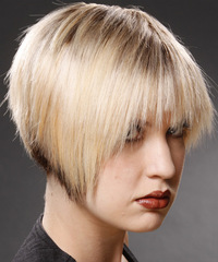 Casual Short Straight Hairstyle - click to view hairstyle information