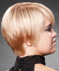 Alternative Short Straight Hairstyle - click to view hairstyle information