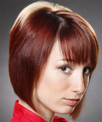 Alternative Medium Straight Hairstyle - click to view hairstyle information