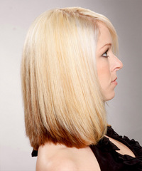 Formal Medium Straight Hairstyle - click to view hairstyle information