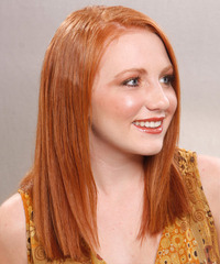 Formal Long Straight Hairstyle - click to view hairstyle information