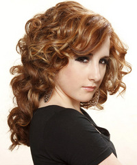 Casual Long Curly Hairstyle - click to view hairstyle information