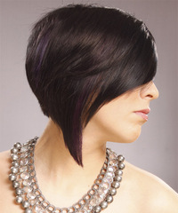 Alternative Short Straight Hairstyle - click to view hairstyle information