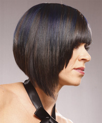 Alternative Medium Straight Hairstyle - click to view hairstyle information