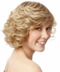Formal Short Curly Hairstyle - click to view hairstyle information