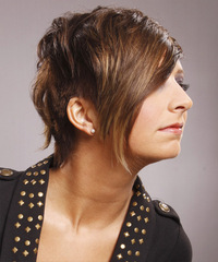 Alternative Short Straight Hairstyle - click to view hairstyle information