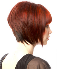 Formal Medium Straight Hairstyle - click to view hairstyle information