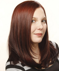 Formal Long Straight Hairstyle - click to view hairstyle information