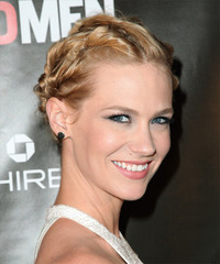 January Jones Hairstyle - click to view hairstyle information