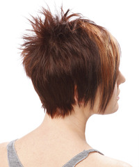 Alternative Short Straight Hairstyle - click to view hairstyle information