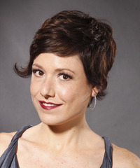 Casual Short Straight Hairstyle - click to view hairstyle information