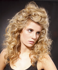 Casual Long Curly Hairstyle - click to view hairstyle information