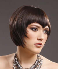 Alternative Short Straight Hairstyle - click to view hairstyle information