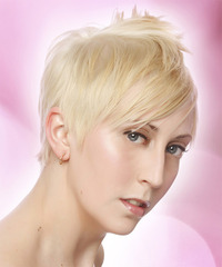 Alternative Short Straight Hairstyle - click to view hairstyle information