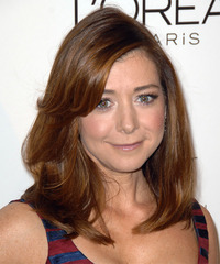 Alyson Hannigan Hairstyle - click to view hairstyle information