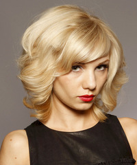 Formal Medium Curly Hairstyle - click to view hairstyle information