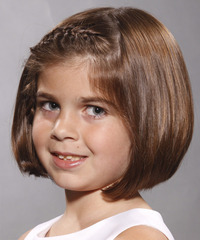 Formal Medium Straight Hairstyle - click to view hairstyle information