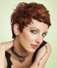 Casual Short Straight Hairstyle - click to view hairstyle information