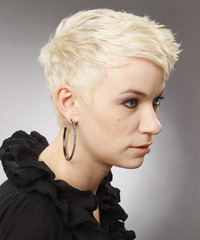 Casual Short Straight Hairstyle - click to view hairstyle information