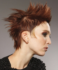 Alternative Short Straight Hairstyle - click to view hairstyle information