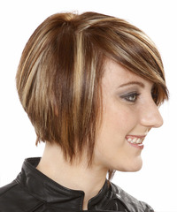 Casual Short Straight Hairstyle - click to view hairstyle information