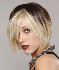 Casual Short Straight Hairstyle - click to view hairstyle information