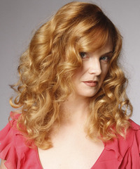 Formal Long Curly Hairstyle - click to view hairstyle information